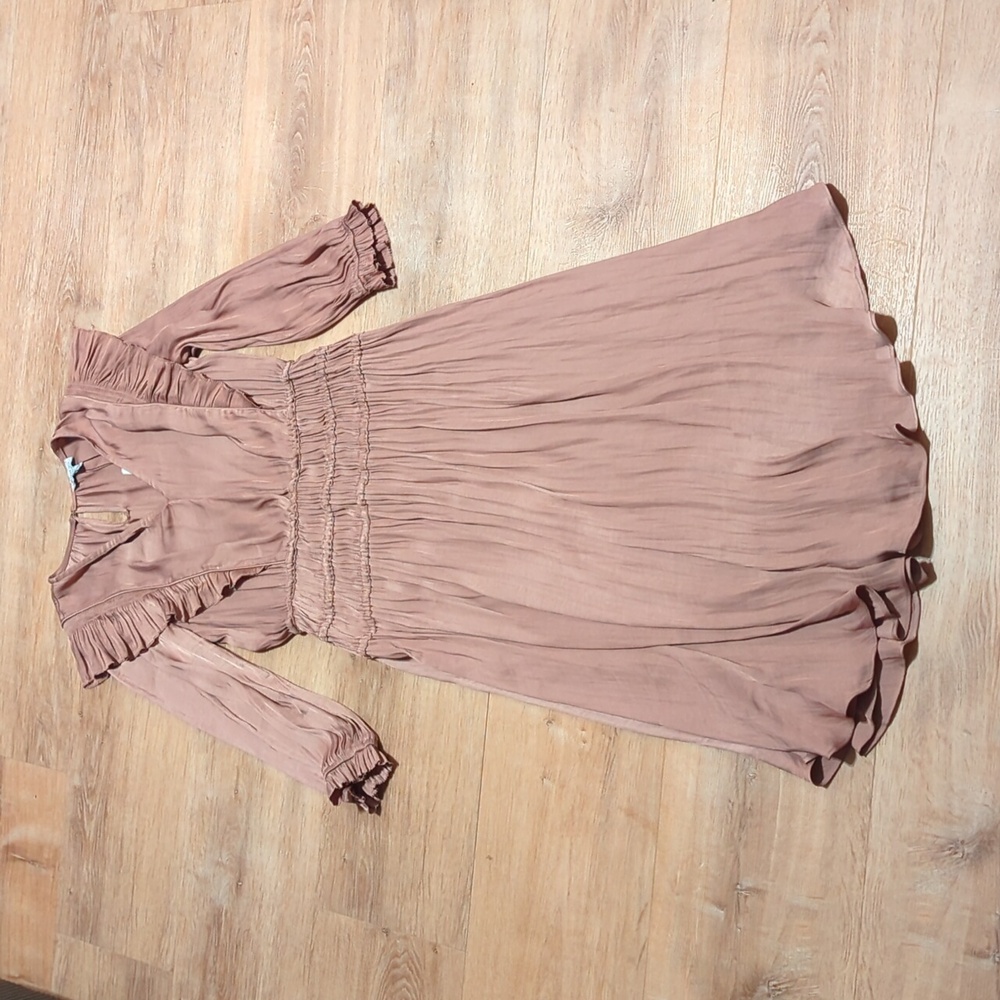 Current Air Women's Smocked Midi Dress